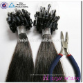 Usine Remy Vierge Cheveux Humains 20 Pouces Malaisienne Micro Perles Extensions de Cheveux Humains